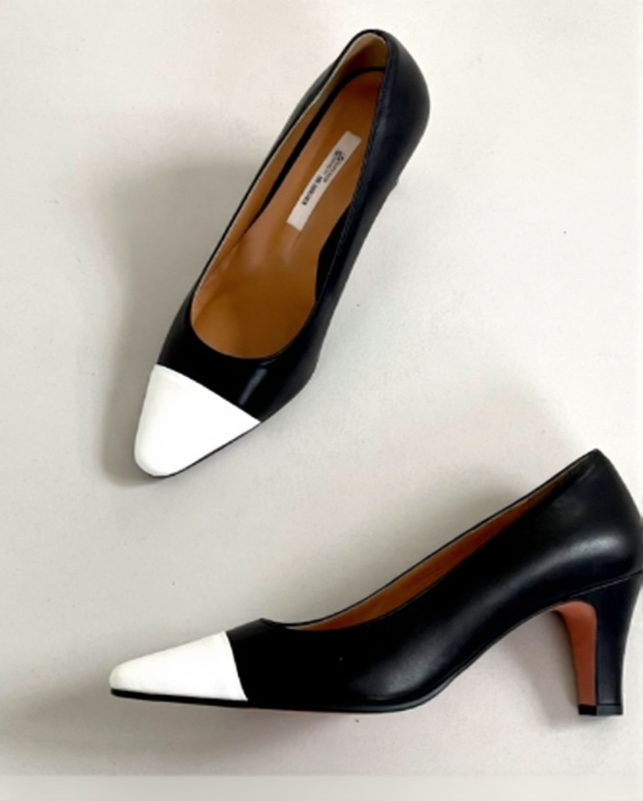 FW Moni two-tone Classic Capto Mid Heel sb 9926